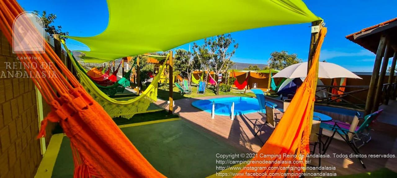 Camping Reino De Andalasia Alto Paraíso de Goiás Bagian luar foto