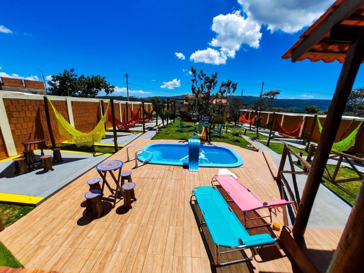 Camping Reino De Andalasia Alto Paraíso de Goiás Bagian luar foto
