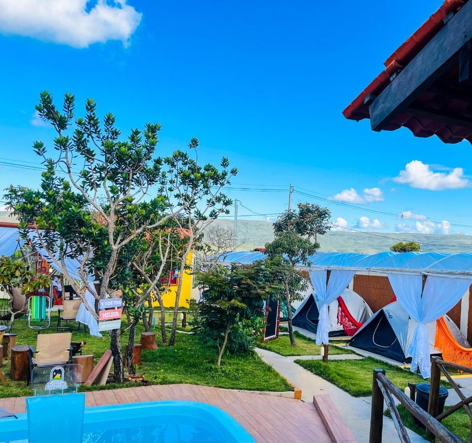 Camping Reino De Andalasia Alto Paraíso de Goiás Bagian luar foto