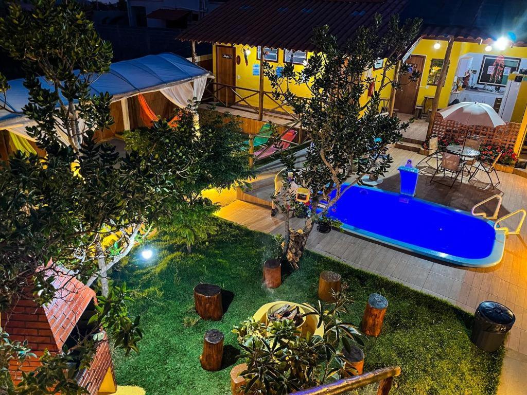 Camping Reino De Andalasia Alto Paraíso de Goiás Bagian luar foto