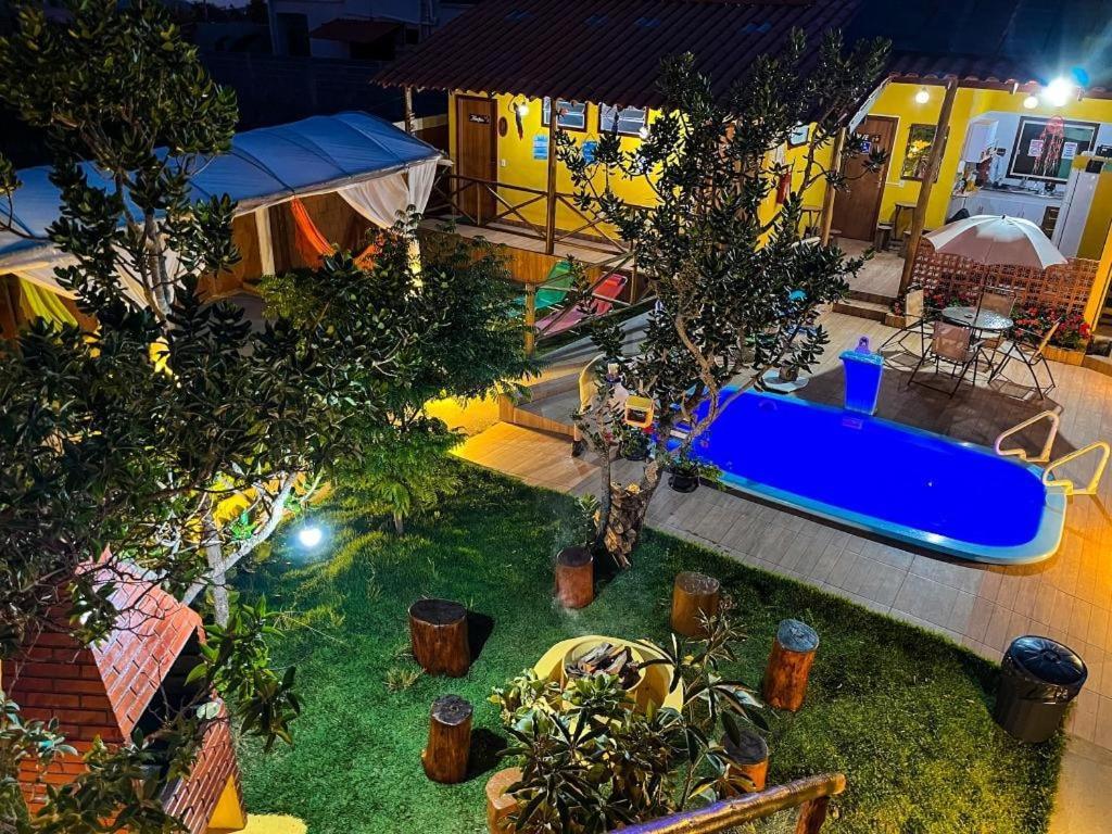 Camping Reino De Andalasia Alto Paraíso de Goiás Bagian luar foto
